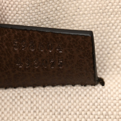Gucci GG Supreme Monogram Web Medium Neo Vintage Flap Messenger Bag Beige New Acero 7 of 10