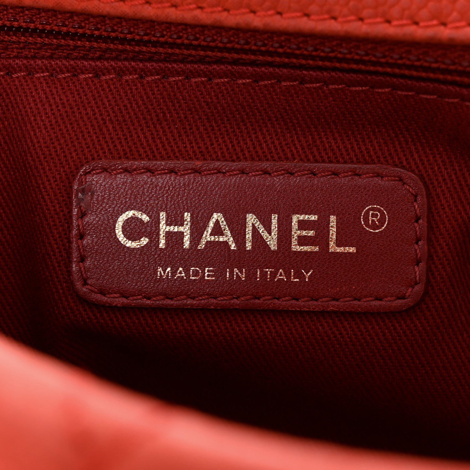 Chanel Iridescent Caviar Quilted Medium Chic Quilt Flap Red 6 of 11