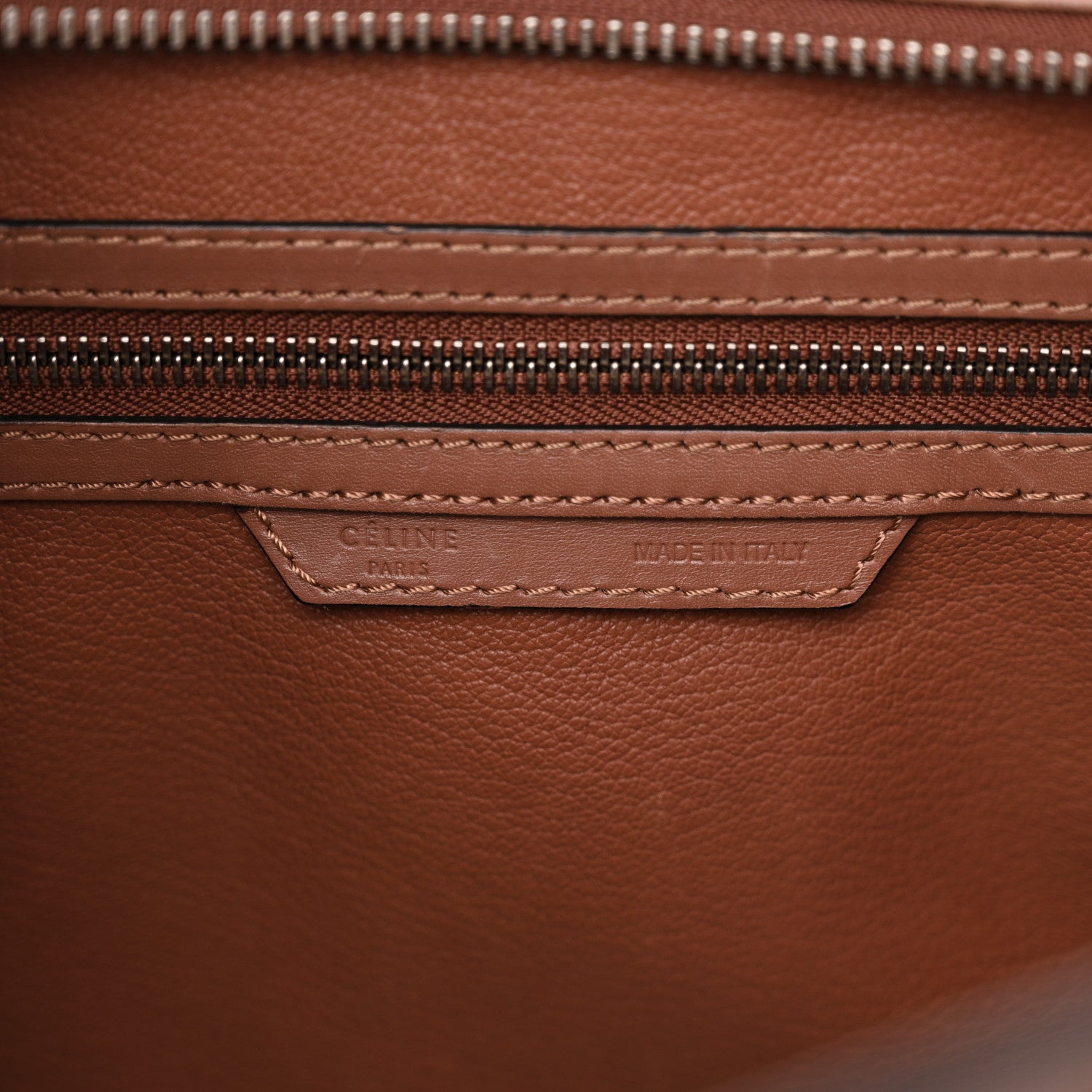 Celine Smooth Calfskin Mini Luggage Sienna 6 of 22