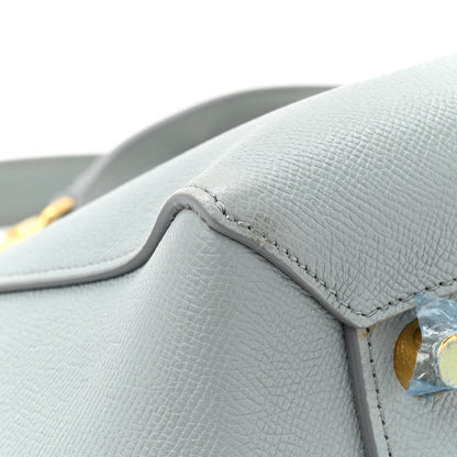 Celine Grained Calfskin Mini Belt Bag Cloud 16 of 17
