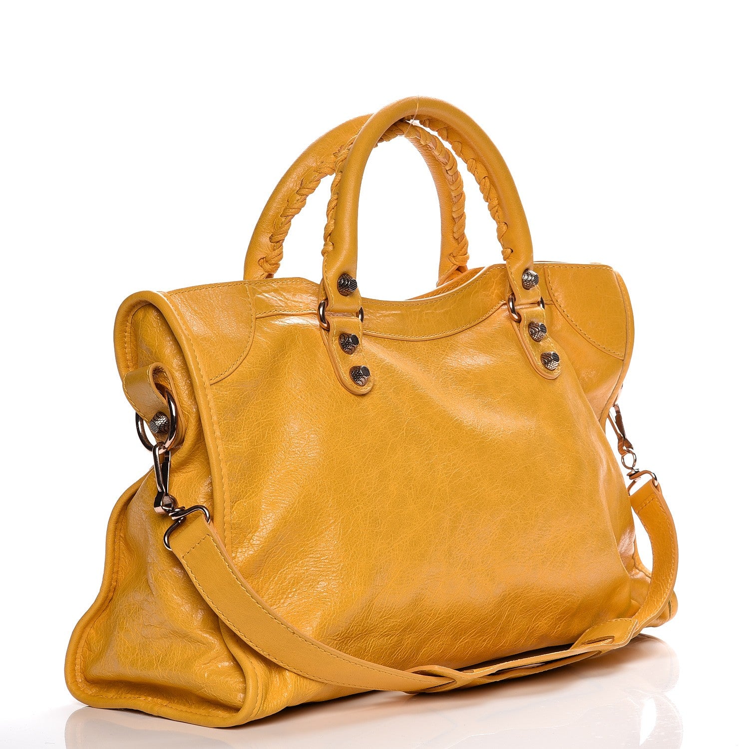 Balenciaga Agneau Giant 12 Rose Gold Hardware City Mangue 4 of 10