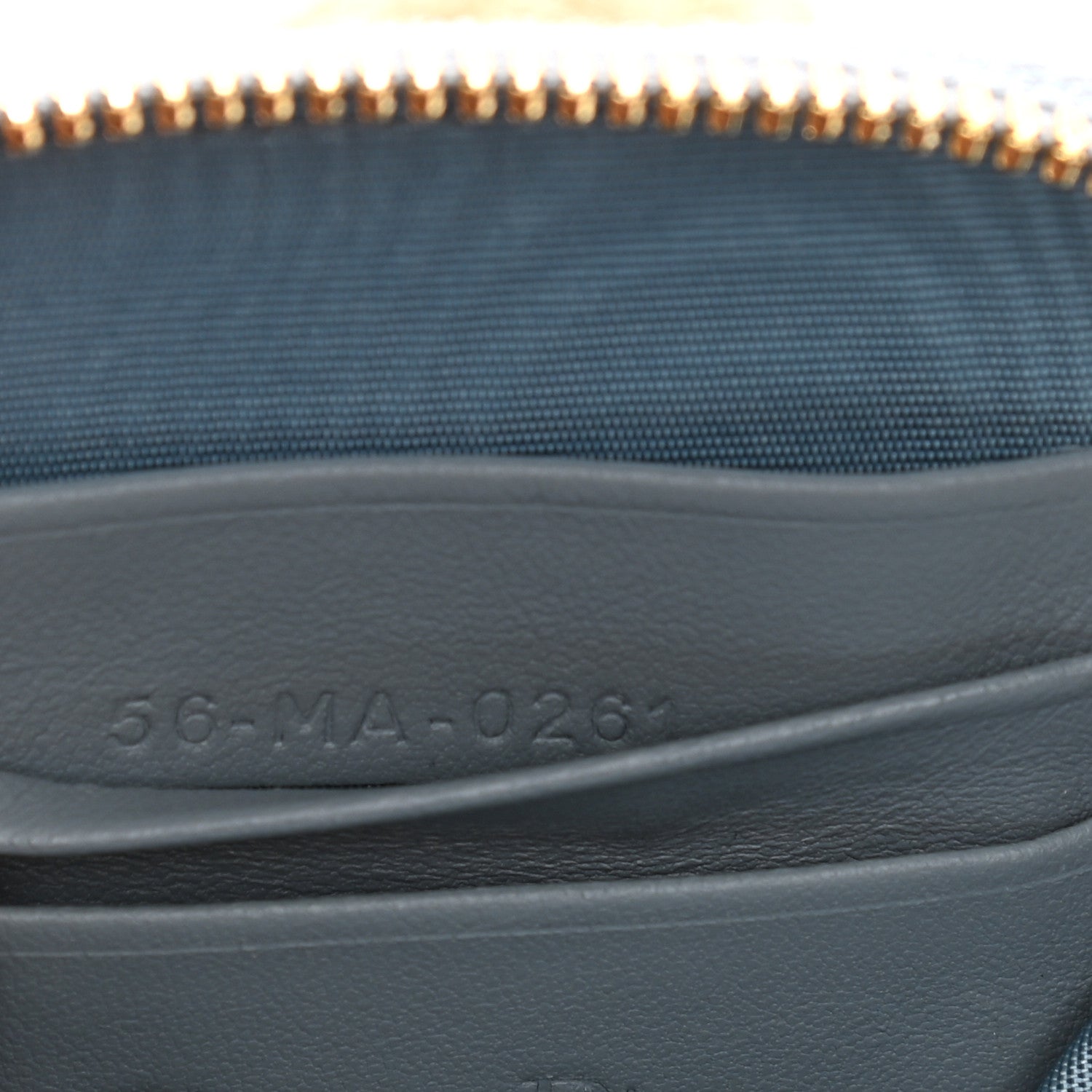 Christian Dior Lambskin Cannage Lady Dior Phone Holder Cloud Blue 7 of 11