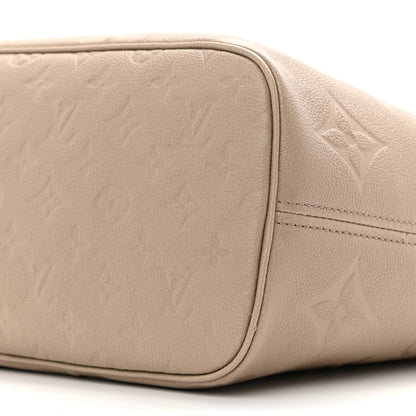 Louis Vuitton Empreinte Monogram Giant Neverfull MM Tourterelle 9 of 10