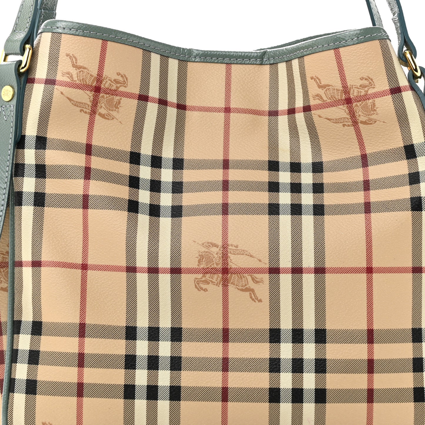 Haymarket Check Small Canterbury Tote Eucalyptus Grey