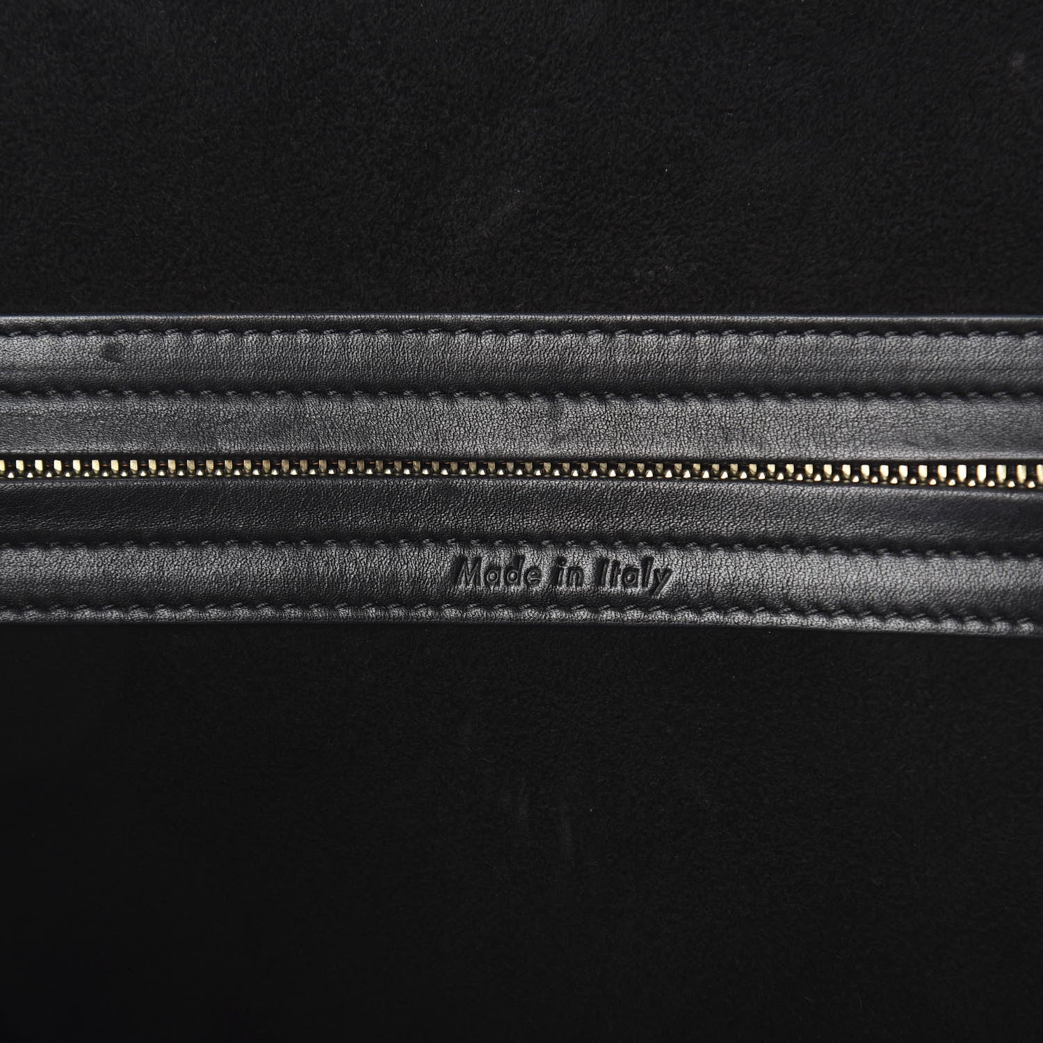 Celine Supple Calfskin Medium Phantom Luggage Black 5 of 8
