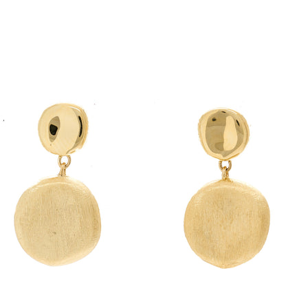 Marco Bicego 18K Yellow Gold Jaipur Double Drop Earrings 1 of 5