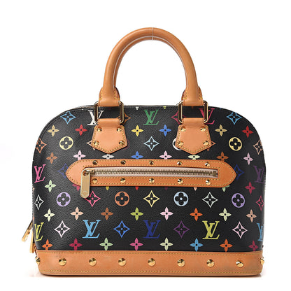 Louis Vuitton Monogram Multicolor Alma Black 1 of 12