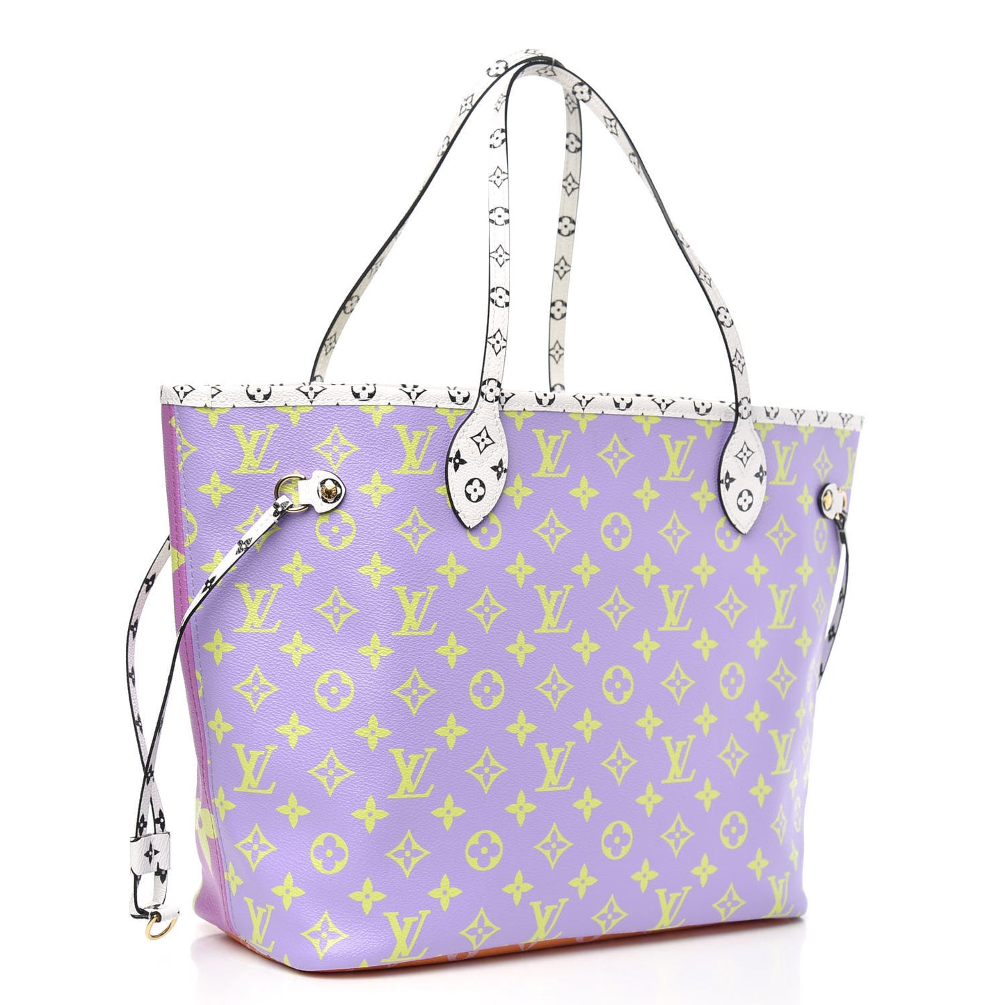 Monogram Giant Neverfull MM Pink Lilac