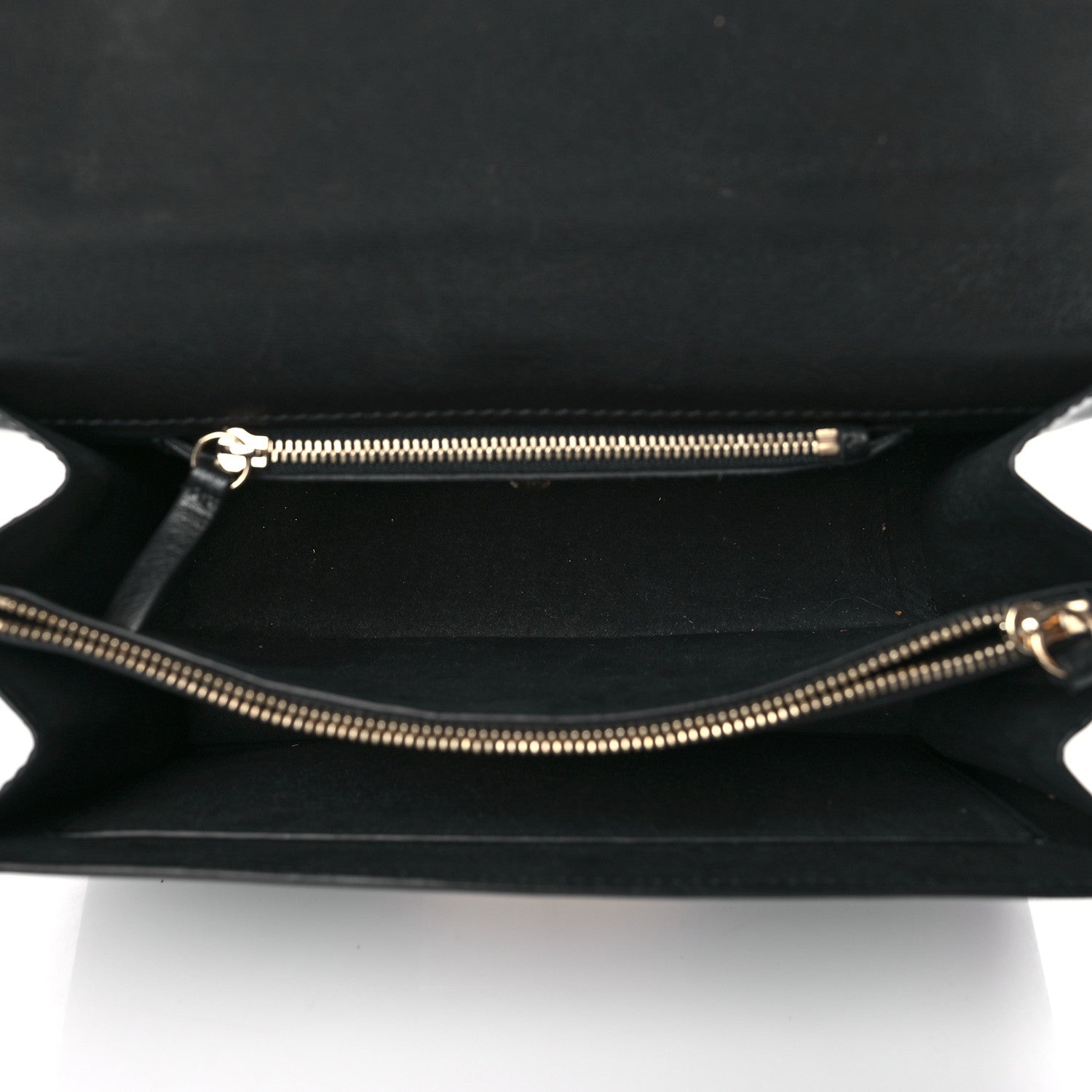 Versace Nappa Large Diamante Flap Black 5 of 9