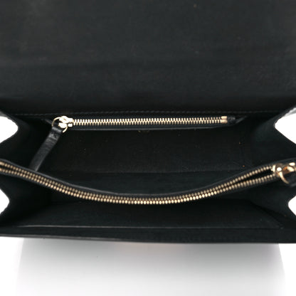 Versace Nappa Large Diamante Flap Black 5 of 9