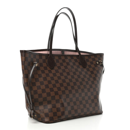 Louis Vuitton Damier Ebene Neo Neverfull MM Rose Ballerine 3 of 10