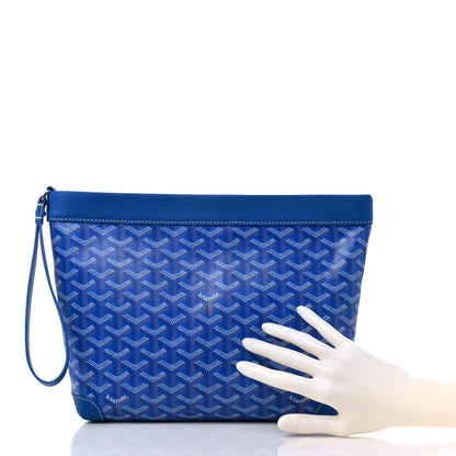 Goyard Goyardine Conti Pouch Sky Blue 2 of 8