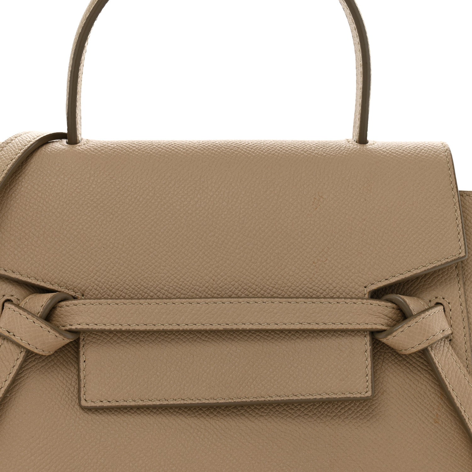 Celine Grained Calfskin Nano Belt Bag Light Taupe 8 of 15