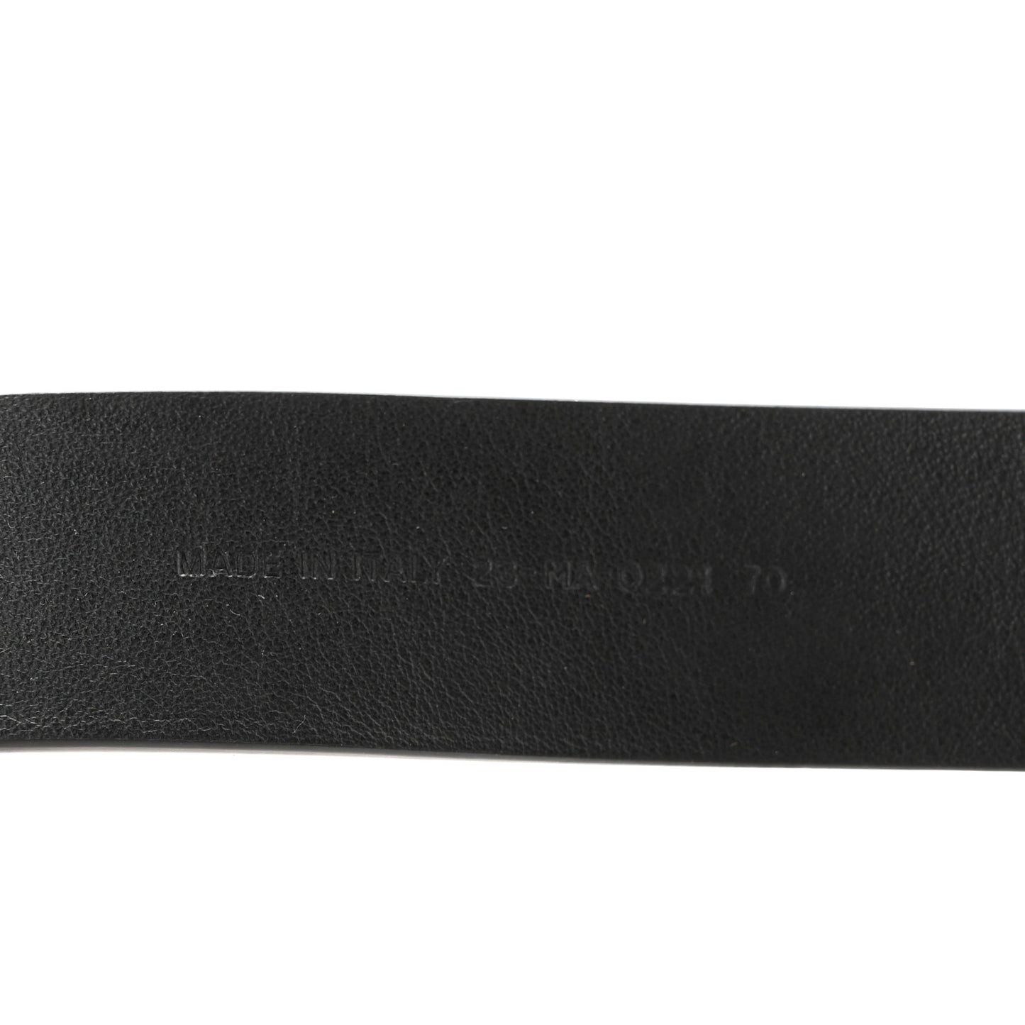 Calfskin CD Belt 70 28 Black