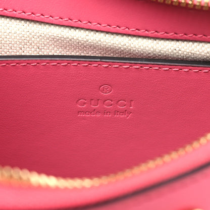 Gucci Calfskin GG Matelasse Chain Handbag Rhodamine Pink Natural 6 of 10