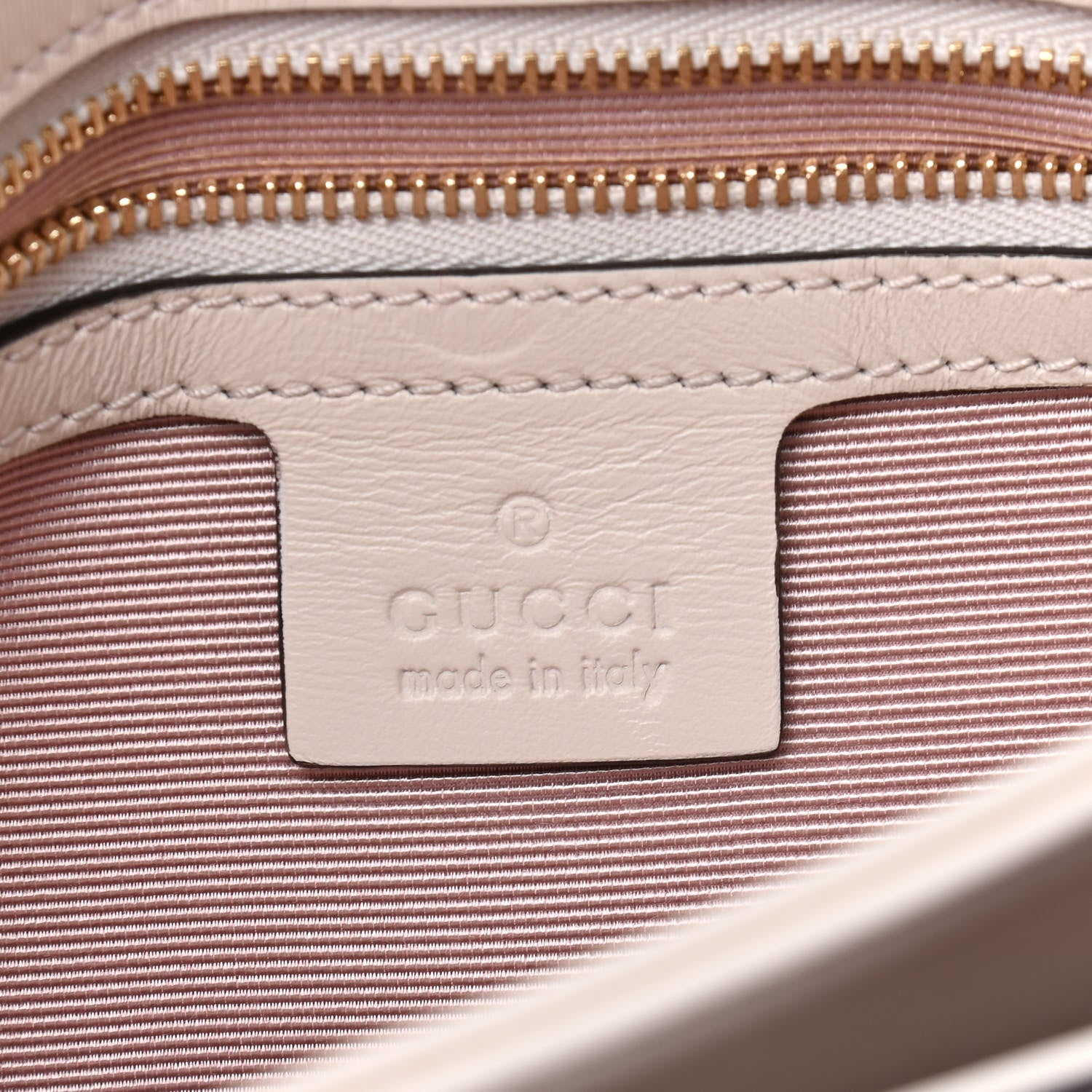 Gucci Calfskin Small Arli Flap Shoulder Bag Mystic White 5 of 6