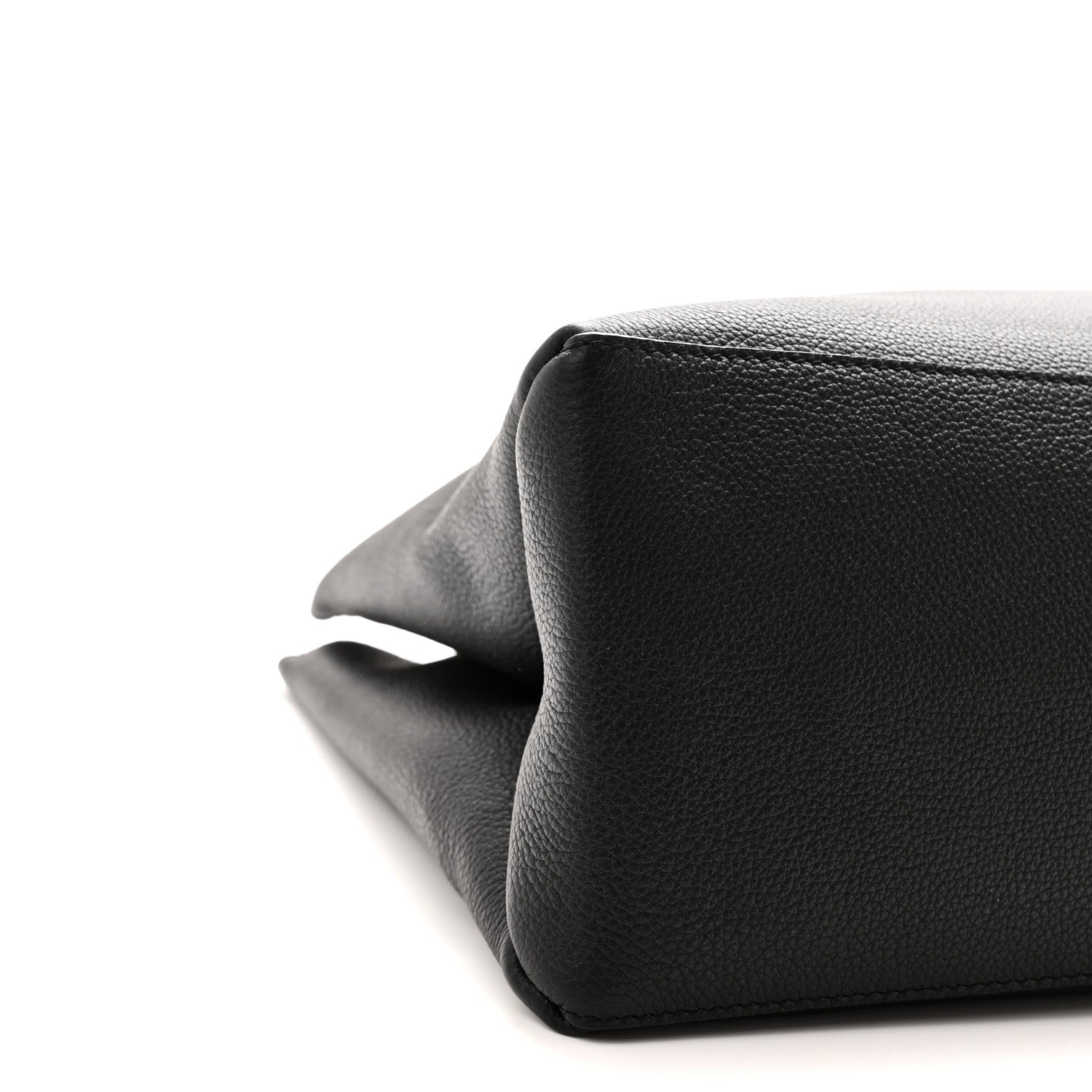 Louis Vuitton Grained Calfskin Lockme Shopper Black 8 of 9