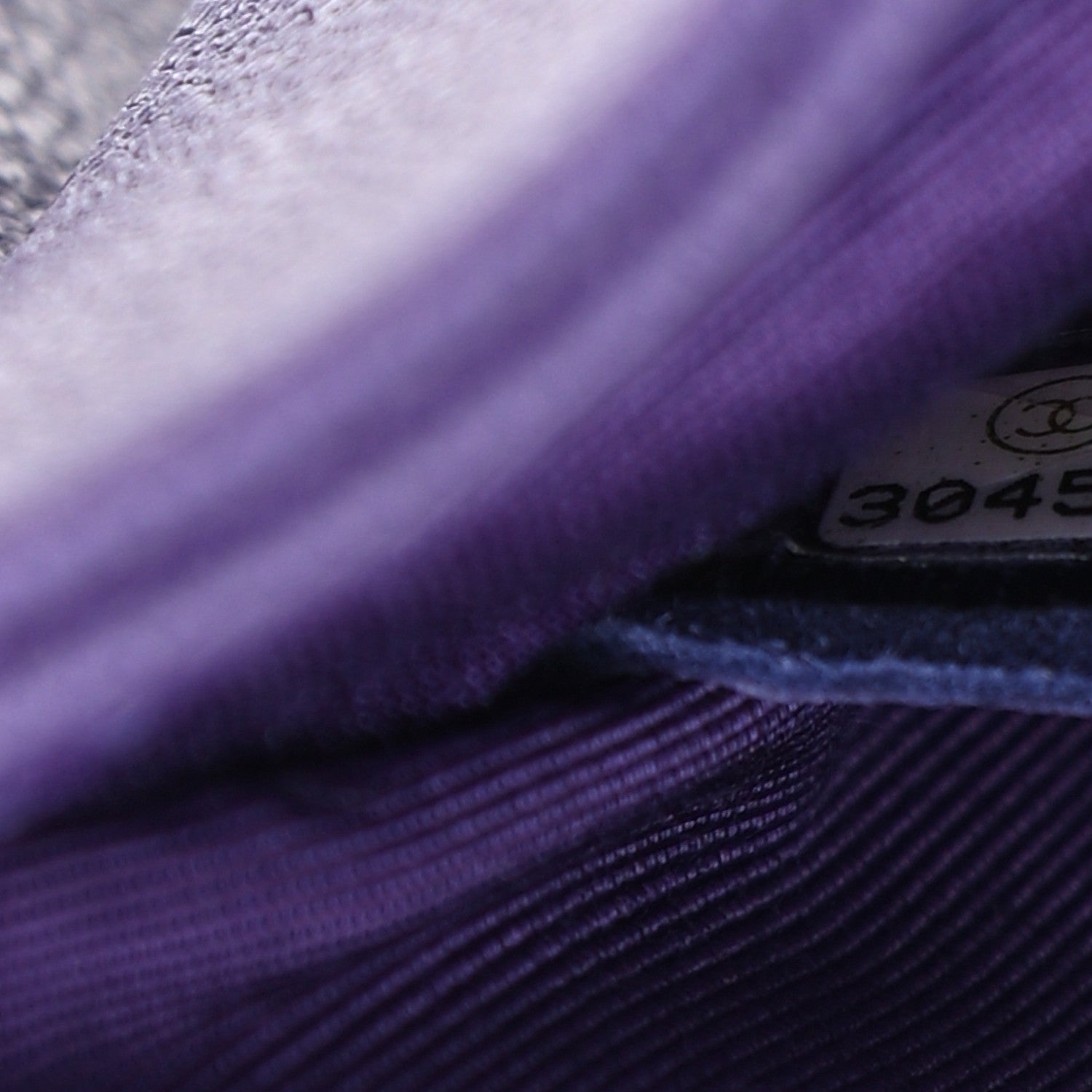 Chanel Caviar Chevron Quilted Small Boy Flap Purple 7 of 11