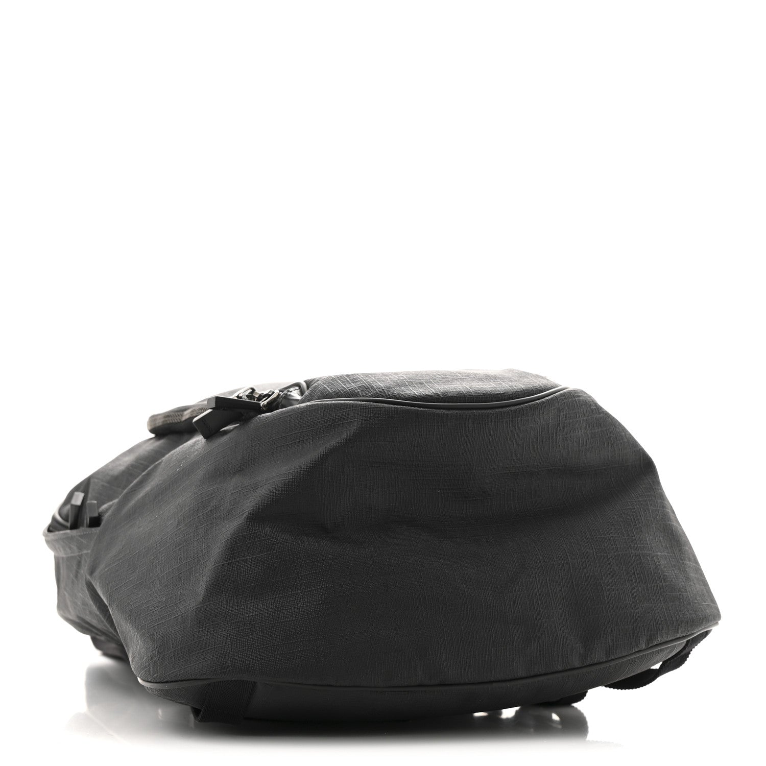 Gucci GG GUCCI Coated Canvas Interlocking G Travel Backpack Black 4 of 12