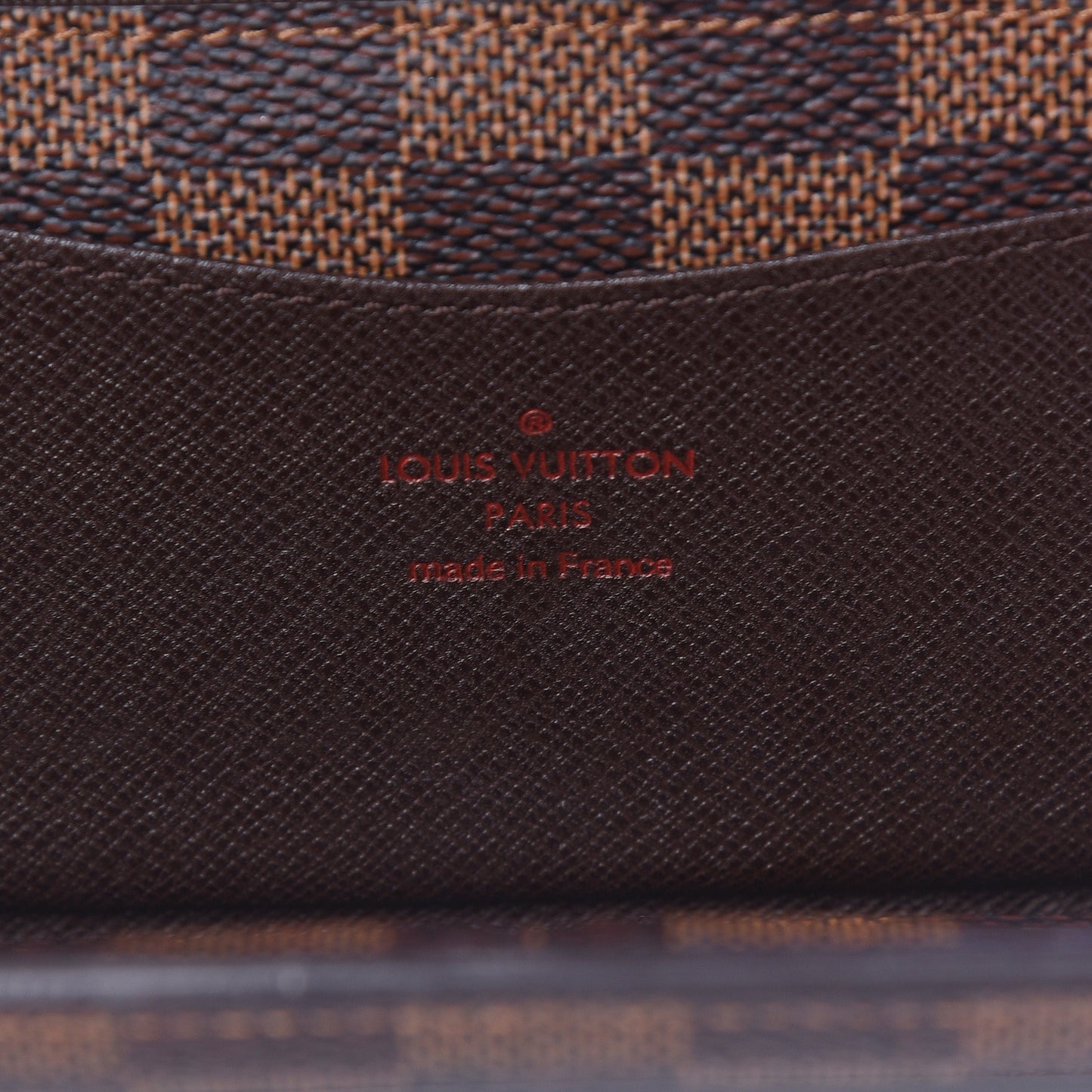 Damier Ebene Josephine Wallet