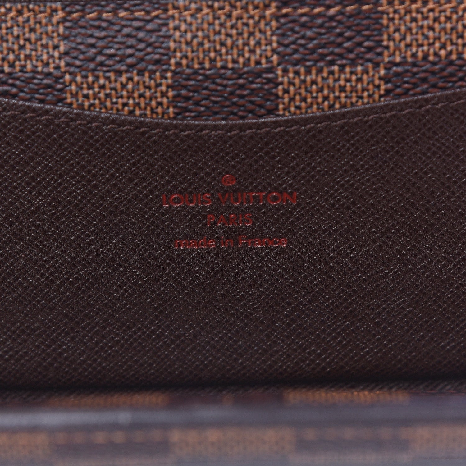 Louis Vuitton Damier Ebene Josephine Wallet 9 of 9
