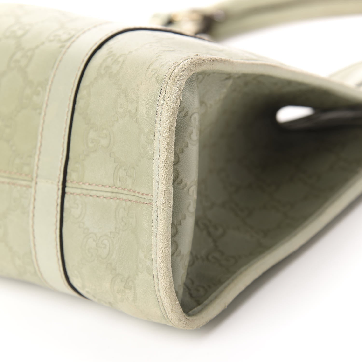 Gucci Guccissima Medium Joy Shoulder Bag Green 7 of 16