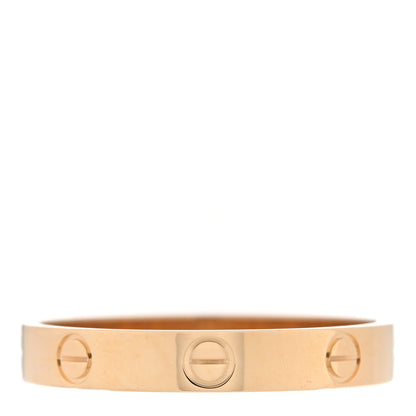 Cartier 18K Yellow Gold 3.5mm LOVE Wedding Band Ring 63 10.25 3 of 5