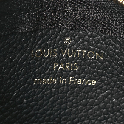 Louis Vuitton Empreinte Monogram Giant Key Pouch Black Beige 6 of 8