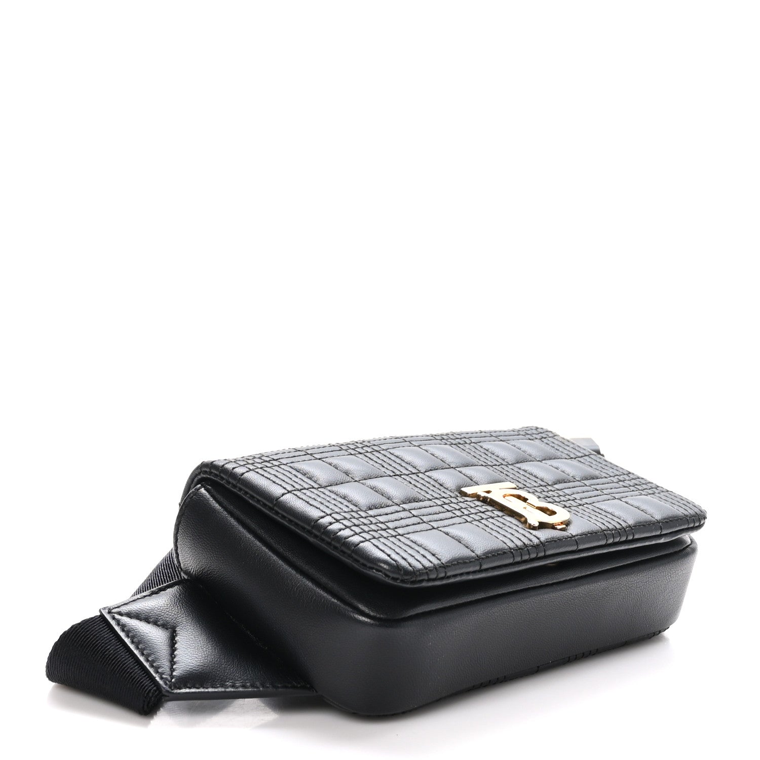 Burberry Lambskin Quilted Lola Bum Bag Black 4 of 10