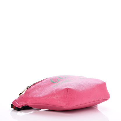 Gucci Grained Calfskin Logo Belt Bag Pink 4 of 11