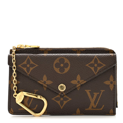 Louis Vuitton Monogram Recto Verso Card Holder Black 1 of 7