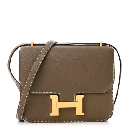 Hermes Chevre Mysore Constance 18 Etoupe 1 of 12
