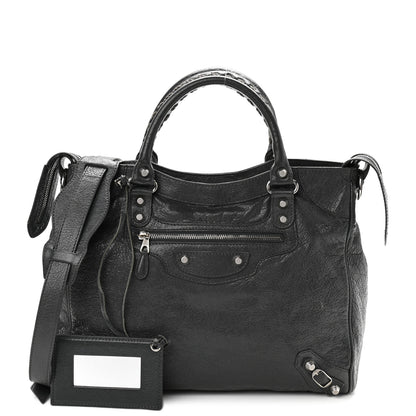 Balenciaga Agneau Giant 12 Silver Hardware Velo Gris Fossile Anthracite 1 of 14