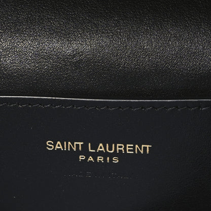 Saint Laurent Pony Hair Leopard Print Mini Gaby Vanity Case Brown Black 6 of 10