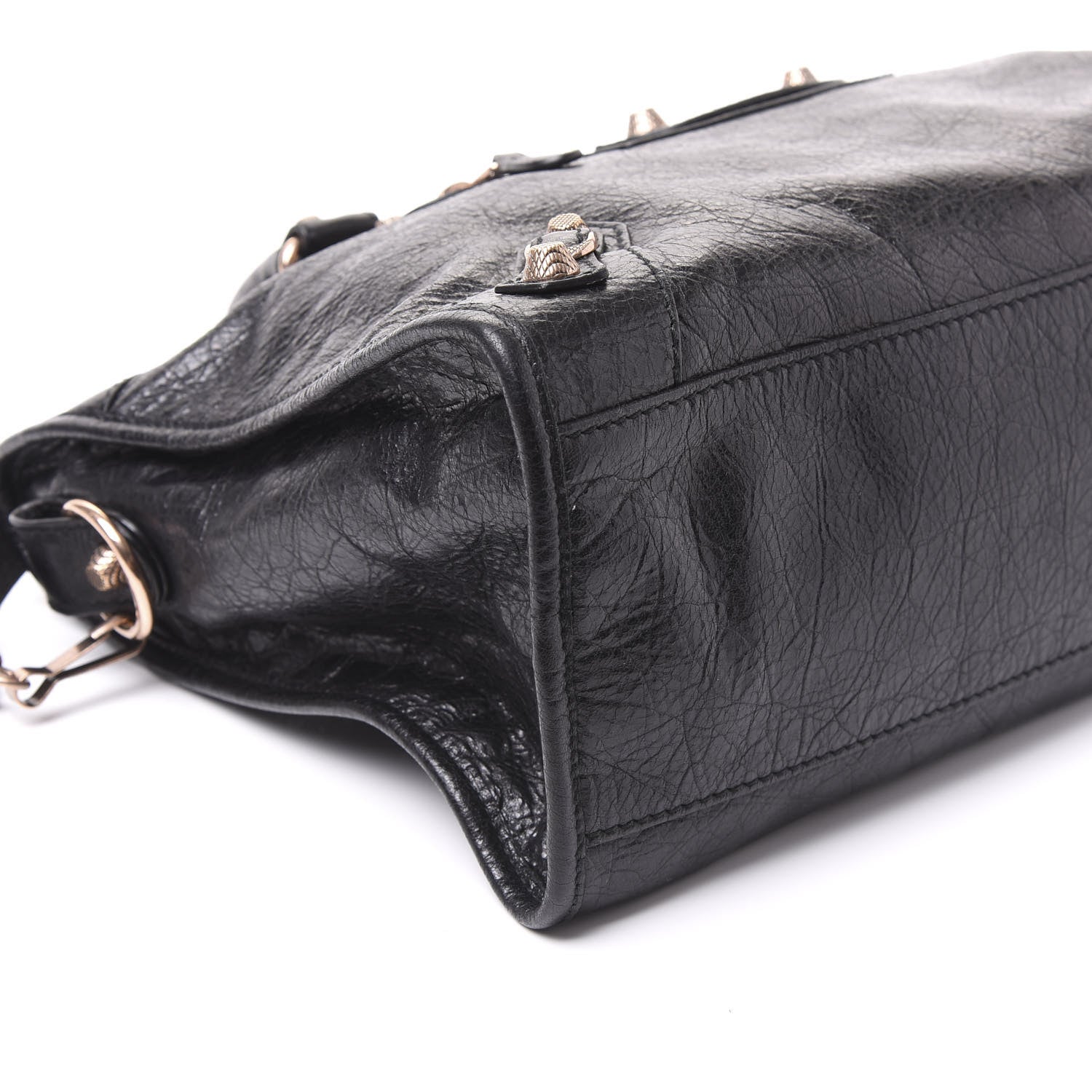 Balenciaga Agneau Giant 12 Rose Gold Hardware City Black 7 of 8