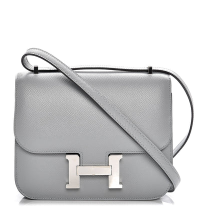 Hermes Epsom Constance 18 Bleu Glacier 1 of 15