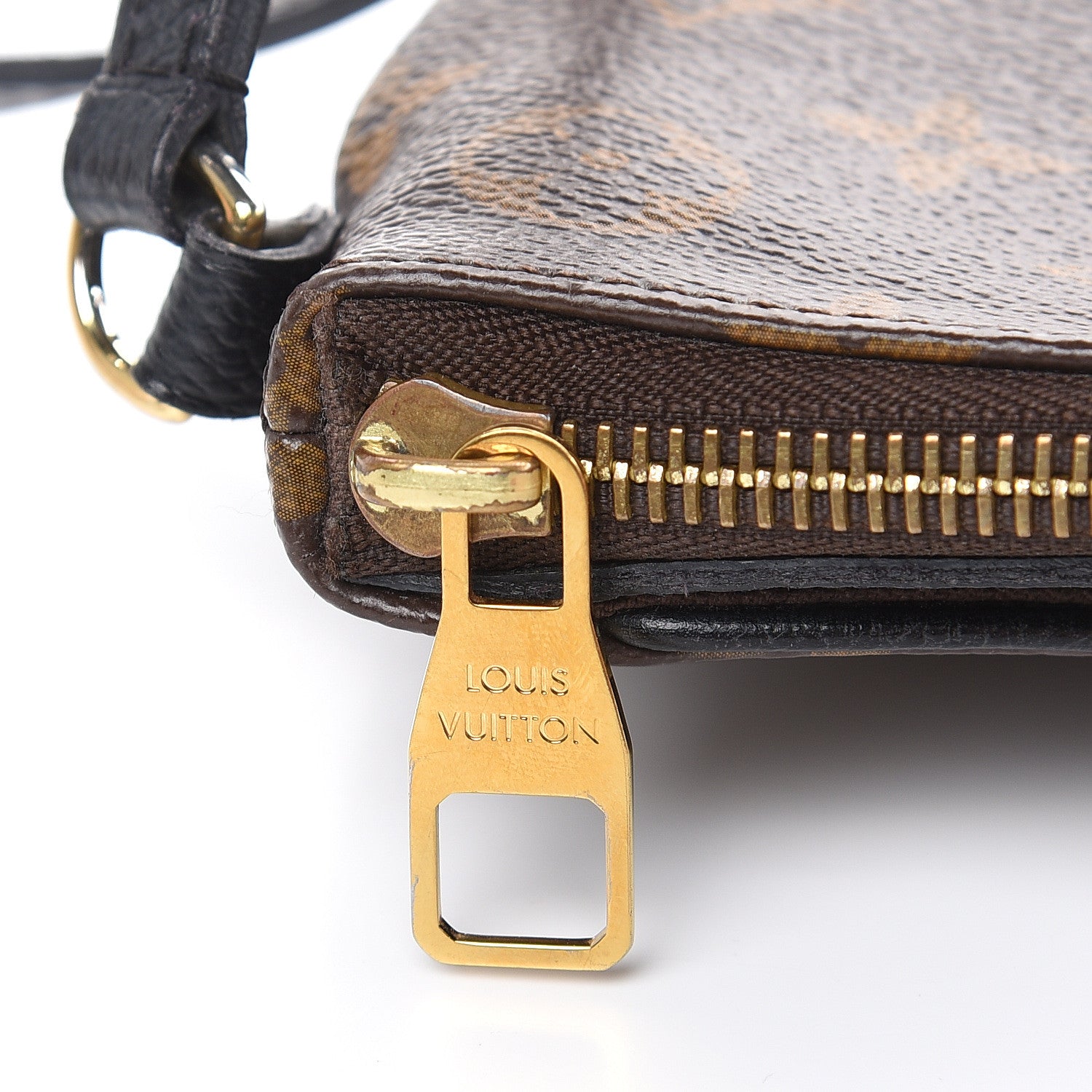 Louis Vuitton Monogram Pallas Crossbody Black 10 of 15