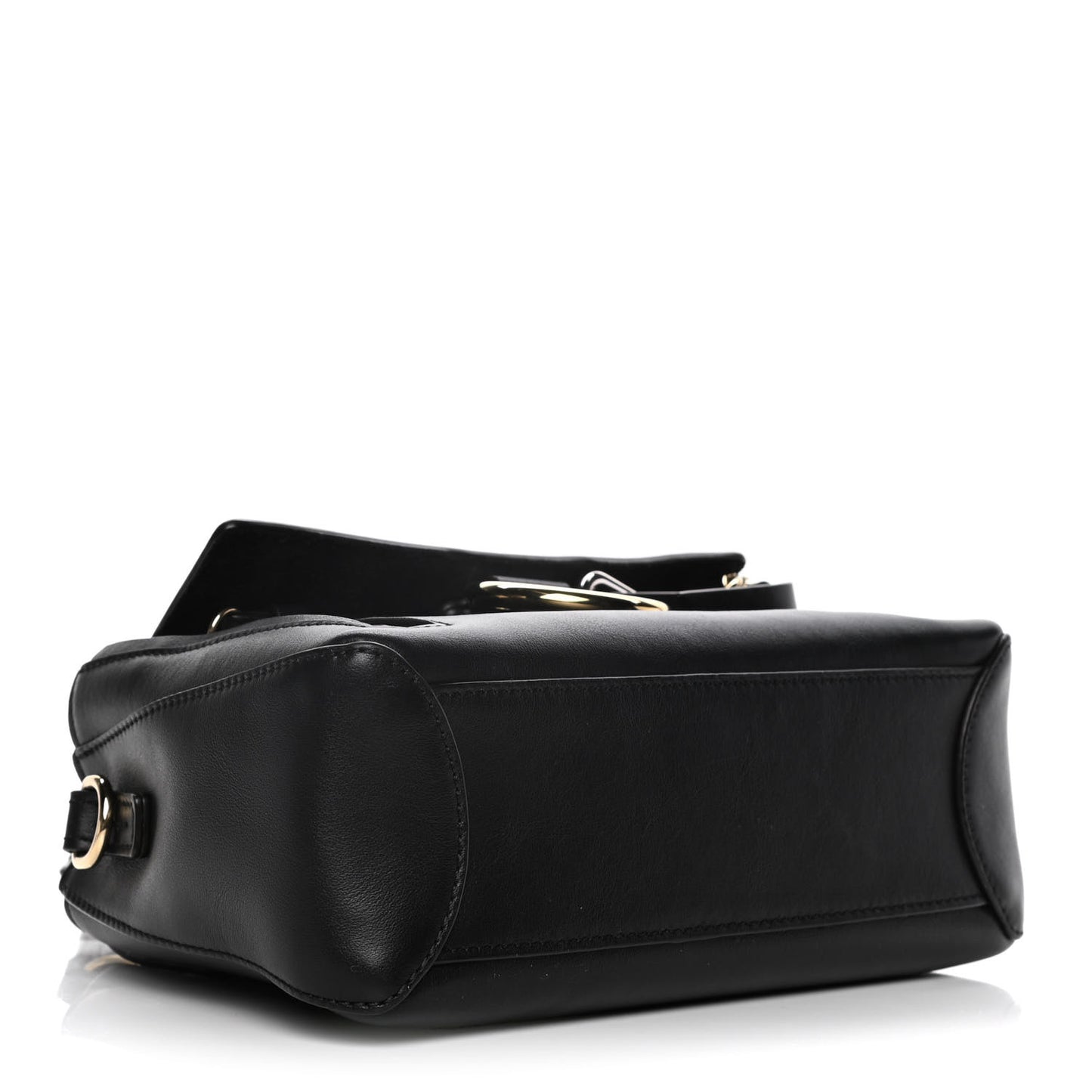 Calfskin Small Faye Day Shoulder Bag Black
