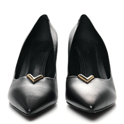 Louis Vuitton Calfskin Heartbreaker Pumps 41 Black 2 of 8