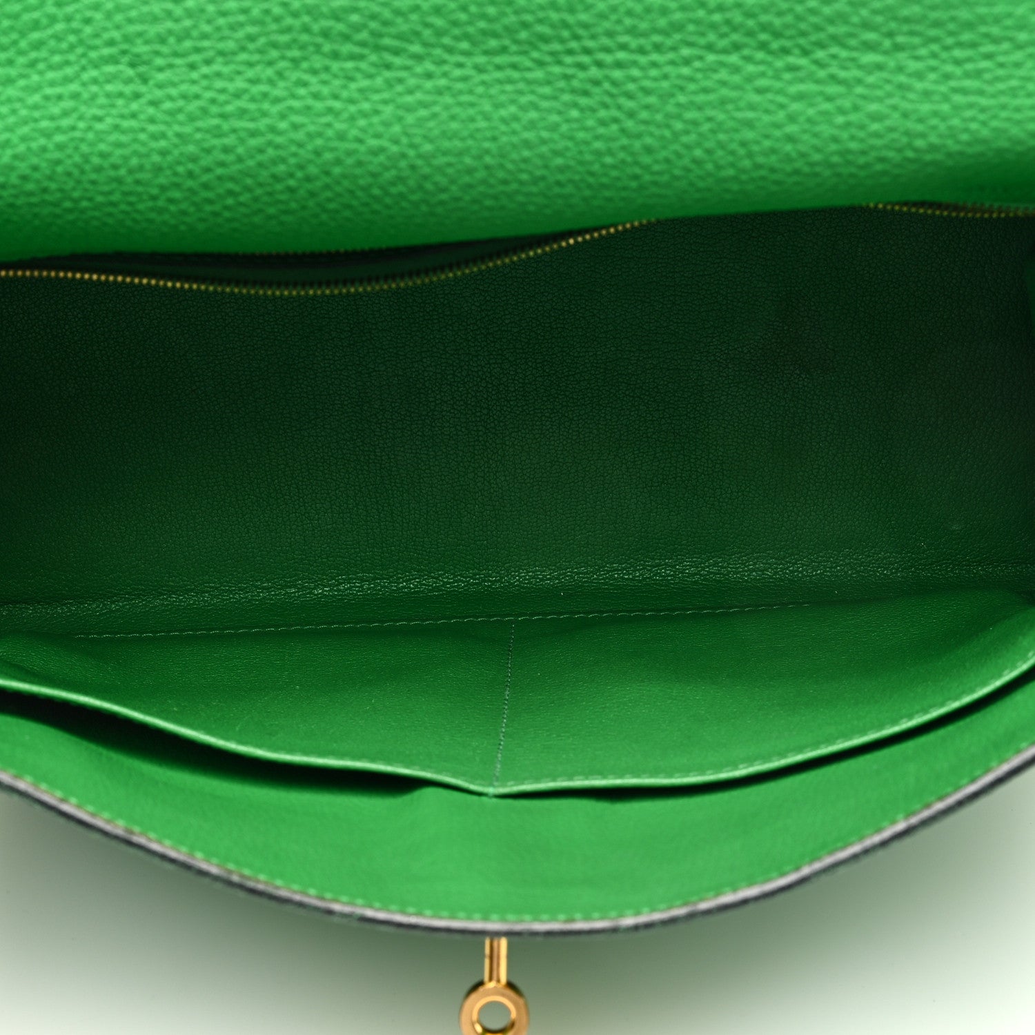 Hermes Togo Kelly Retourne 32 Bambou 5 of 10