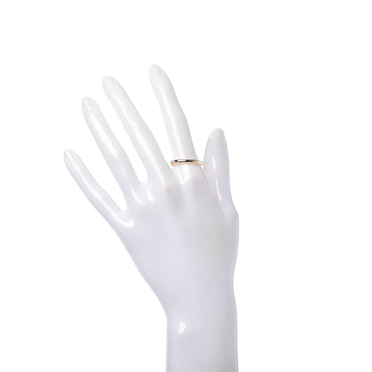 Cartier 18K Yellow Gold 2.5mm 1895 Wedding Band Ring 59 8.75 2 of 5