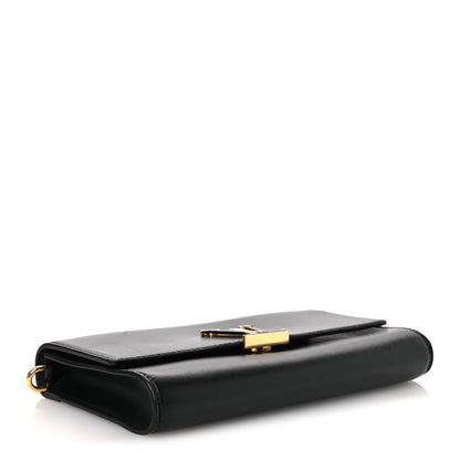 Louis Vuitton Calfskin LV Wallet On Chain Capucines Black 4 of 16