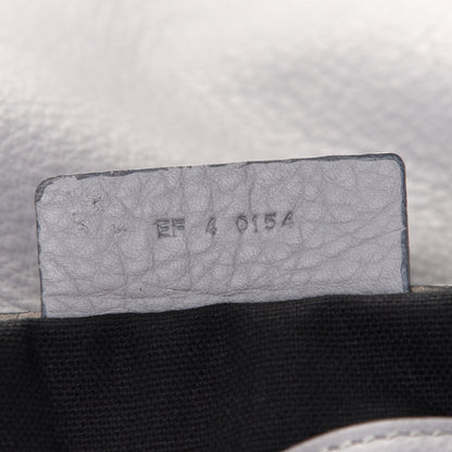 Givenchy Grained Calfskin Medium Pandora Pure Flap Bag Pearl Grey 11 of 19