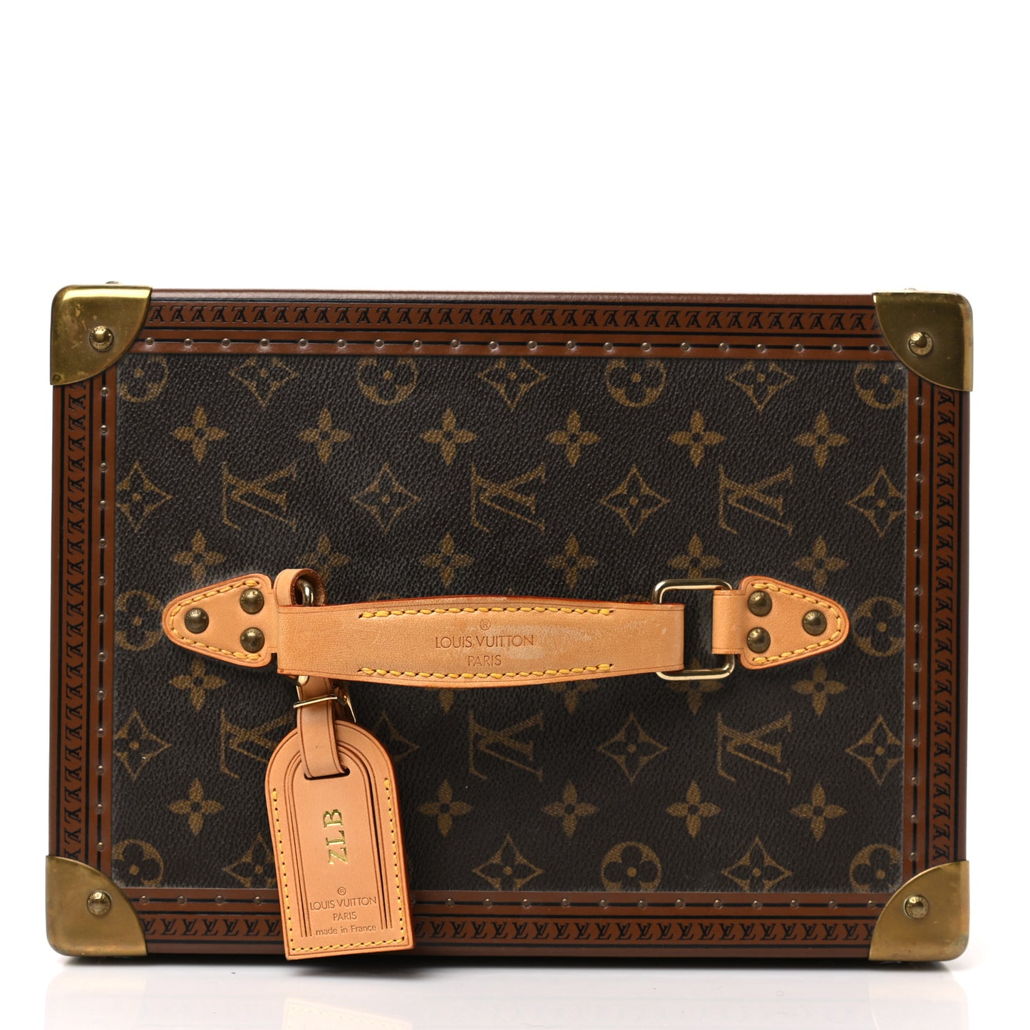 Monogram Boite Flacons Beauty Train Trunk Case