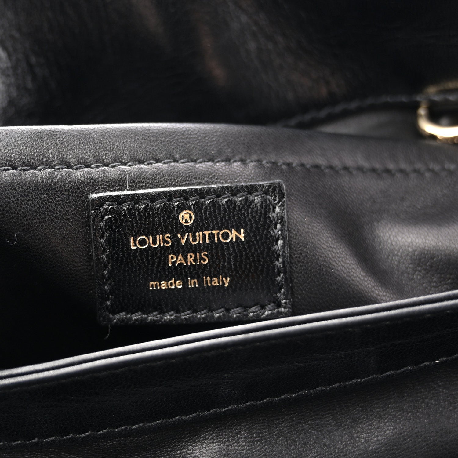 Louis Vuitton Monogram Silk Pony Hair Alligator Trim Linda Black 6 of 9