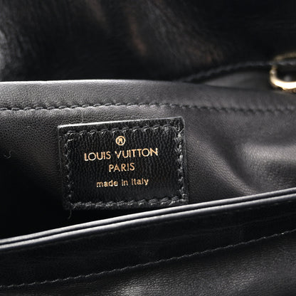Louis Vuitton Monogram Silk Pony Hair Alligator Trim Linda Black 6 of 9