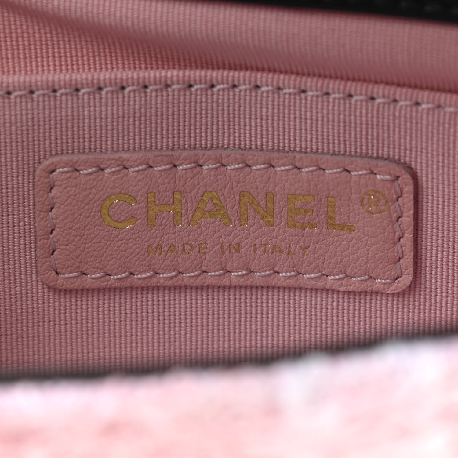 Chanel Tweed Braided Calfskin Mini My Own Frame Flap Pink Black 6 of 9