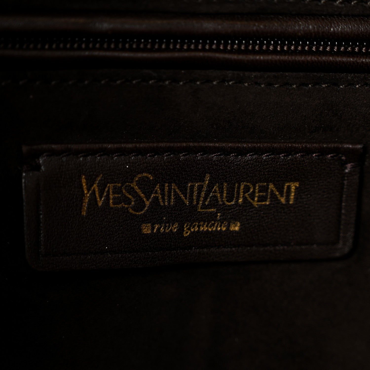 Saint Laurent Snakeskin Buffalo Horn Mombasa Hobo Brown 6 of 13