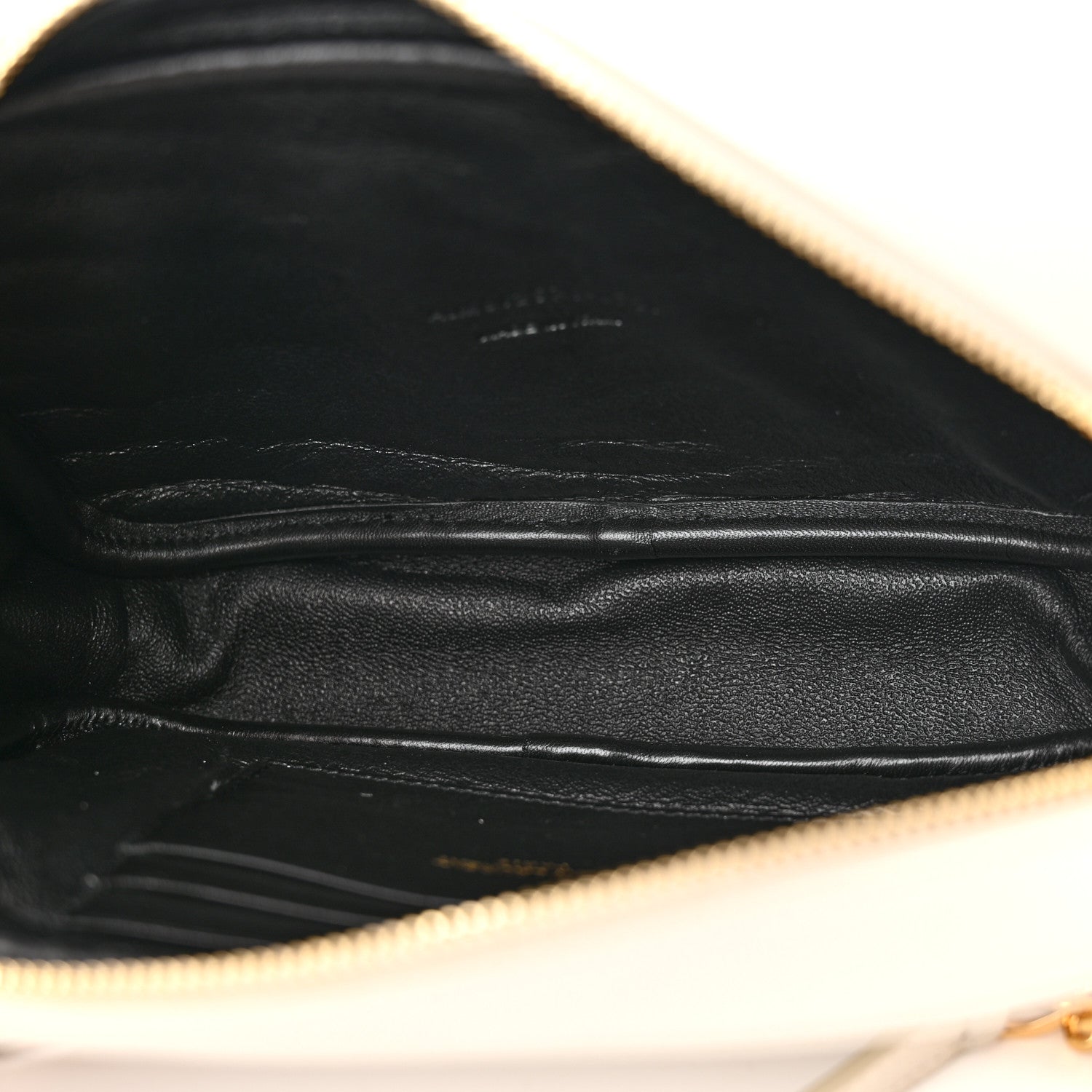 Saint Laurent Grain De Poudre Matelasse Monogram Mini Lou Camera Bag Crema Soft 5 of 10
