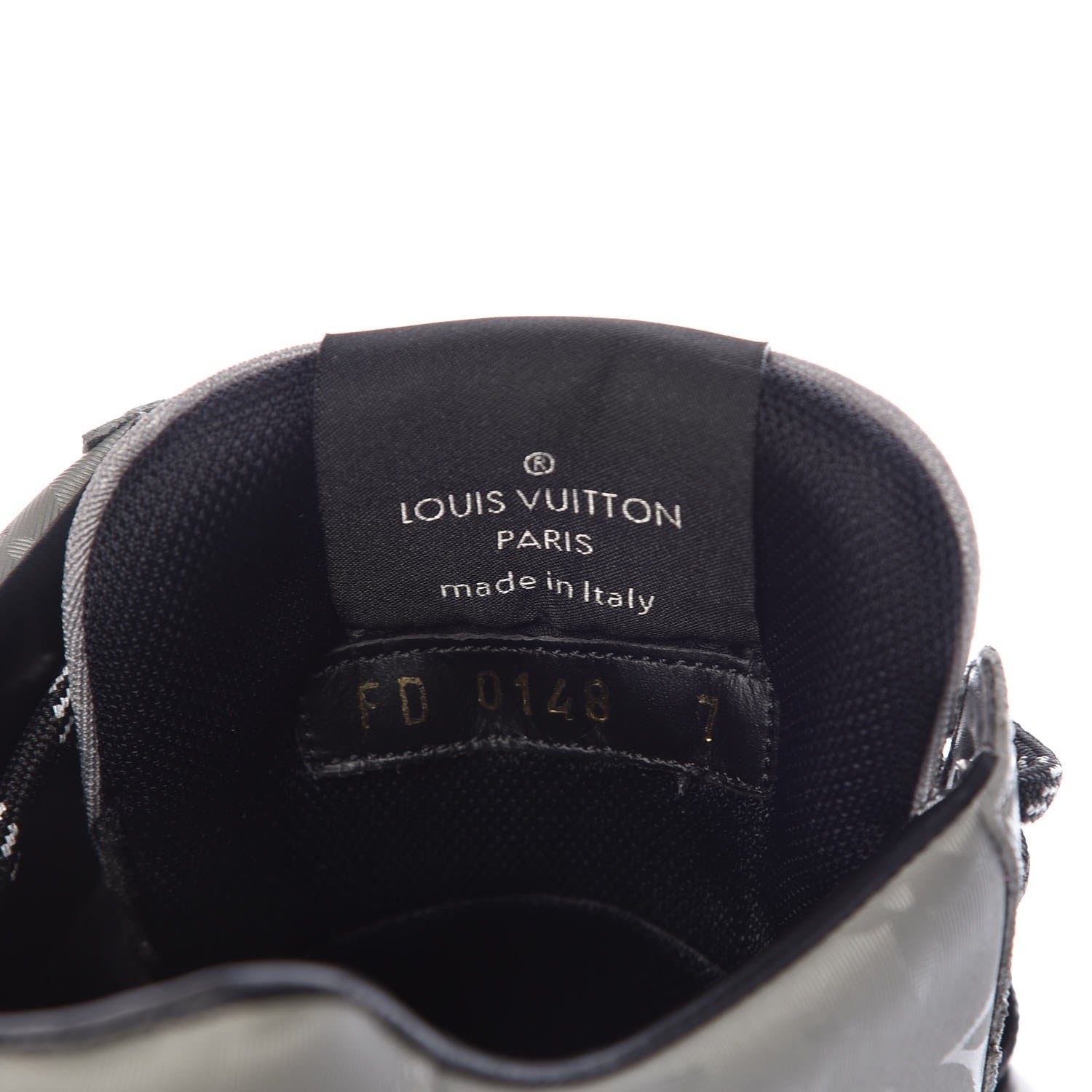 Louis Vuitton Monogram Titanium Mens Oberkampf Ankle Boots 7 6 of 9